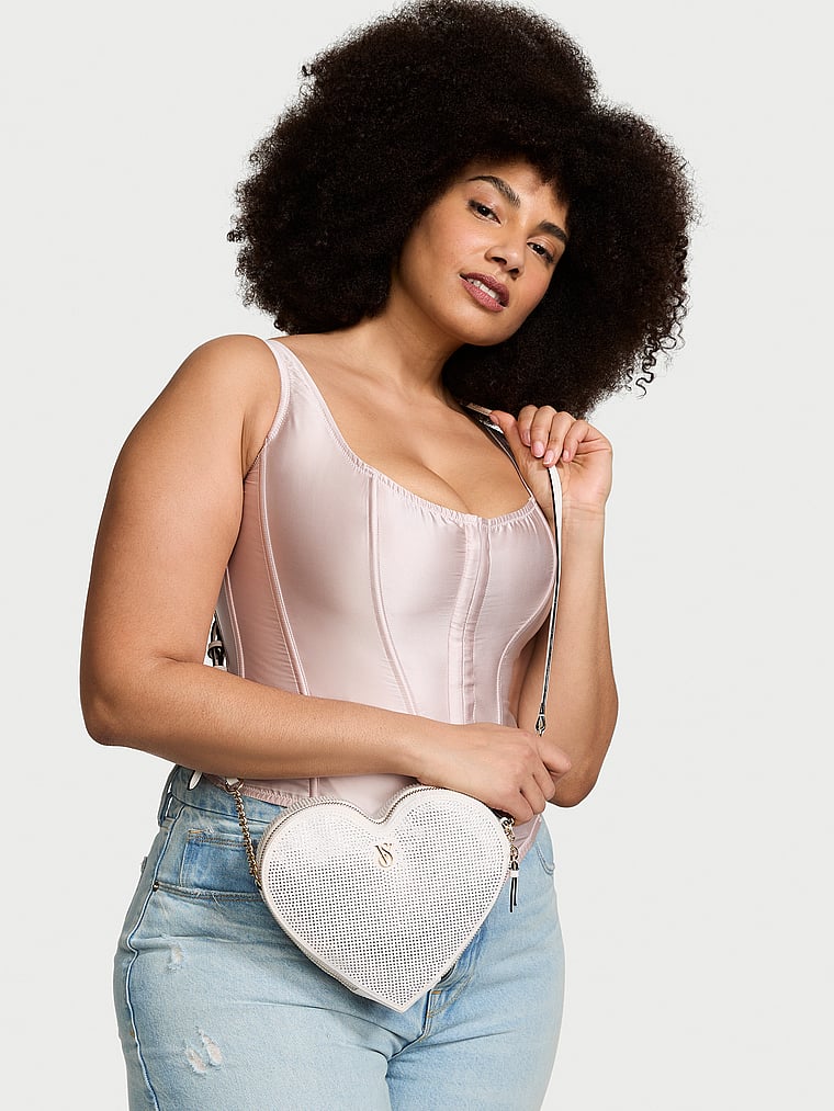 Heart Crossbody Bag image number null