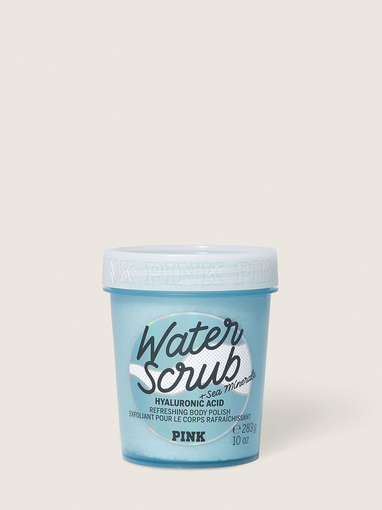 Water Scrub Refreshing Body Scrub with Sea Salt and Hyaluronic Acid image number null