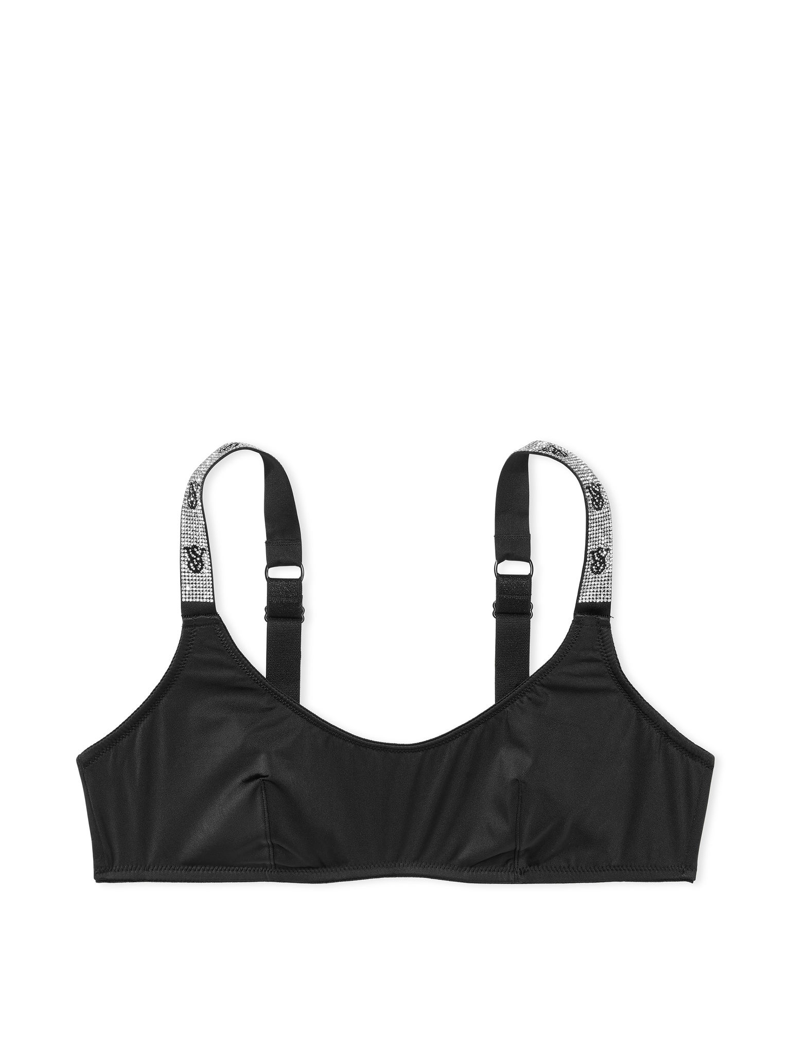 Shine Strap Scoop Bralette image number null