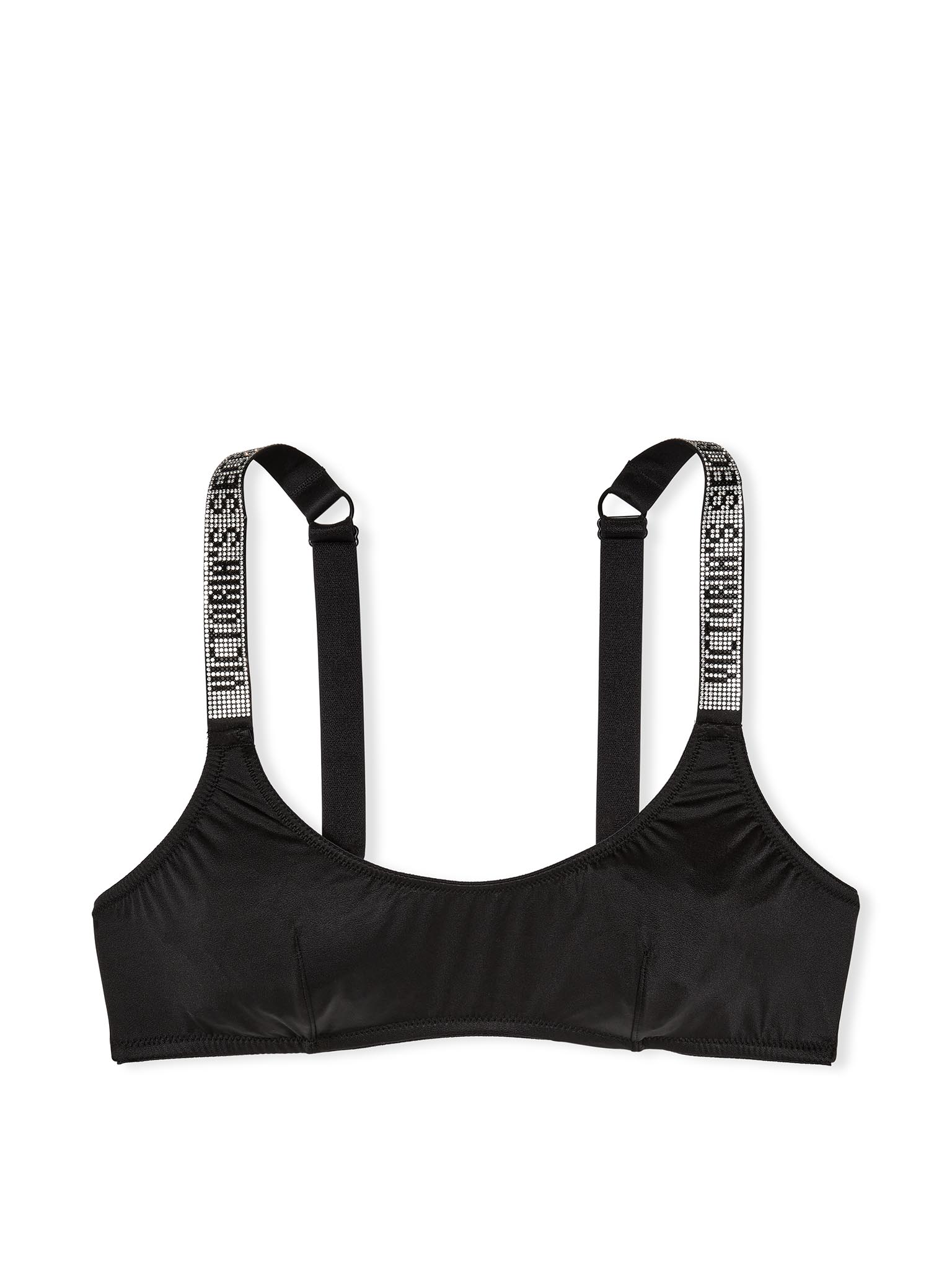 Shine Strap Scoop Bralette image number null