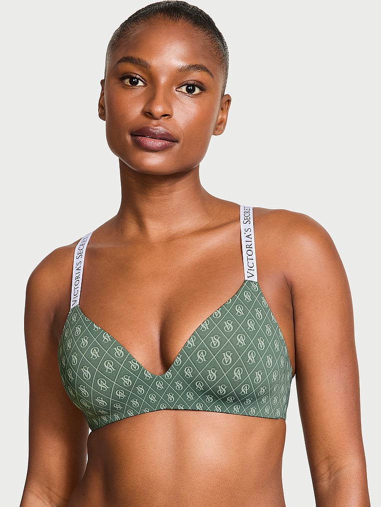 Lightly Lined Wireless Bra image number null