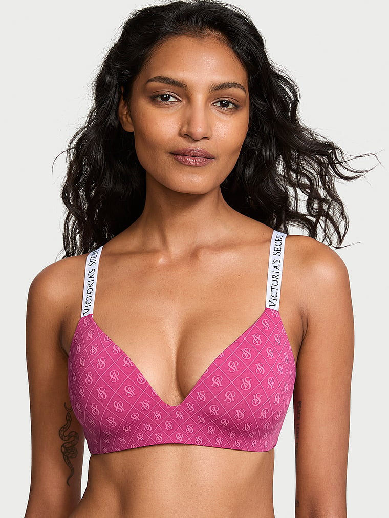 Lightly Lined Wireless Bra image number null