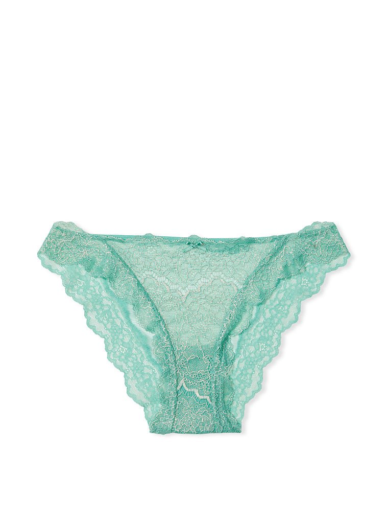 Shine Lace Cheekini Panty image number null