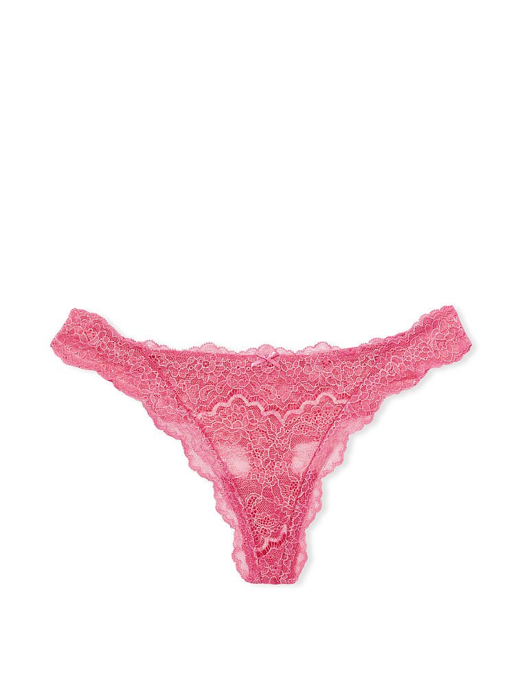 Lace Thong Panty image number null