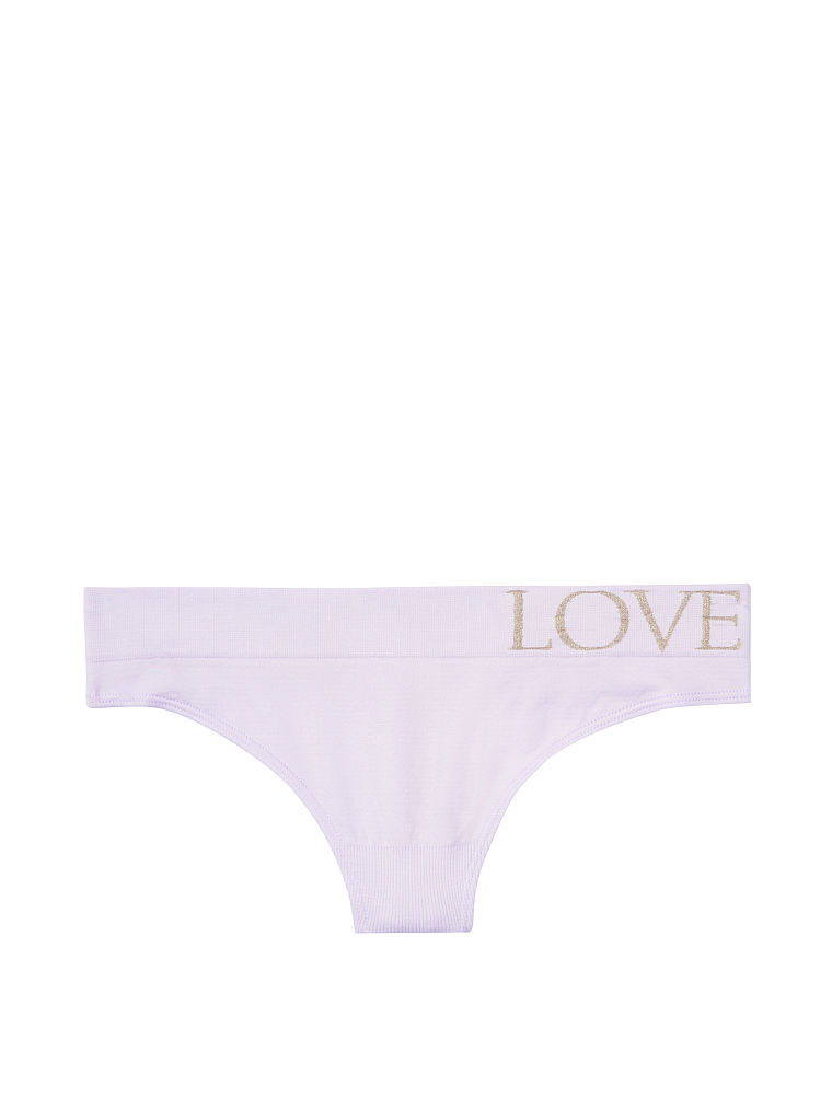 Seamless Love Thong Panty image number null