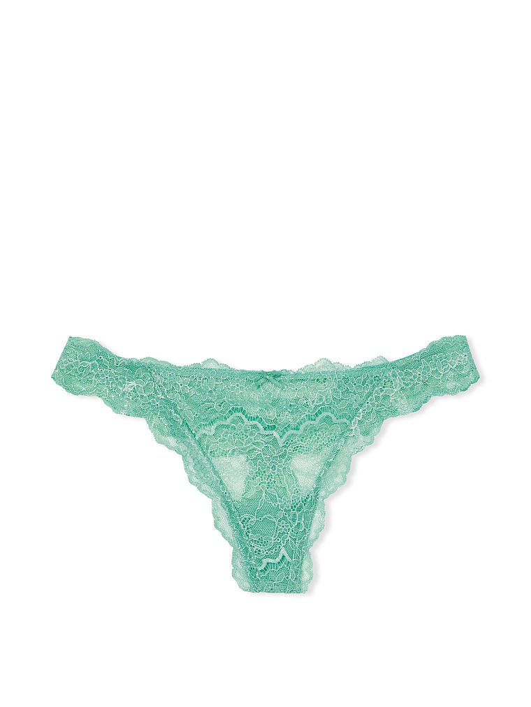 Lace Thong Panty image number null