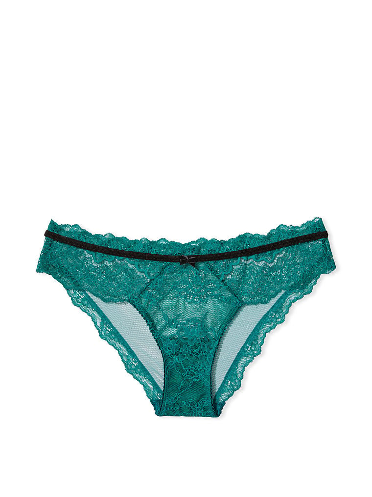 Lace & Velvet Cheekini Panty image number null