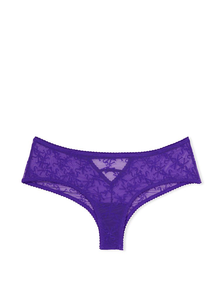 Logo Mesh Cheeky Panty image number null