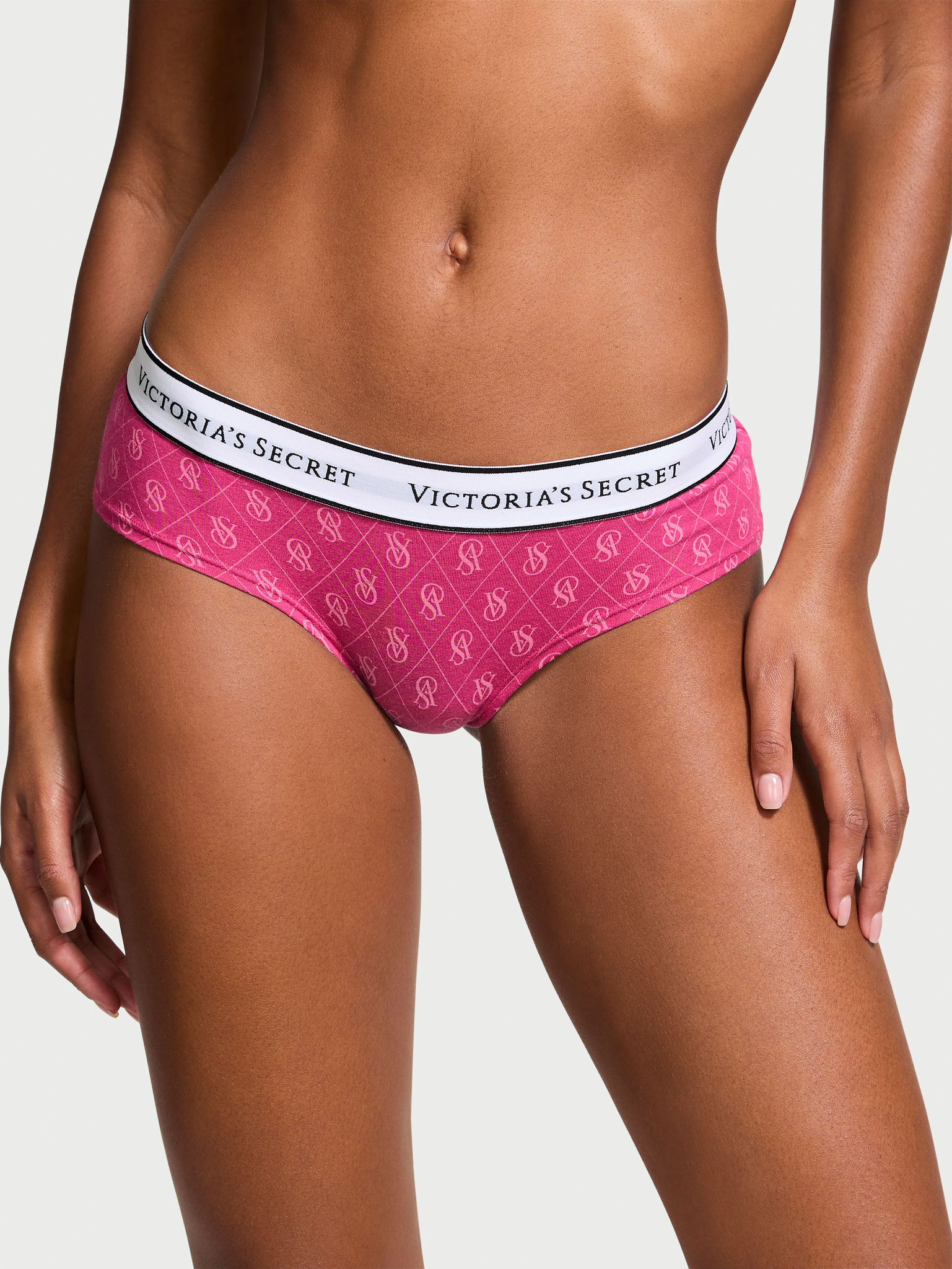 Logo Cotton Cheeky Panty