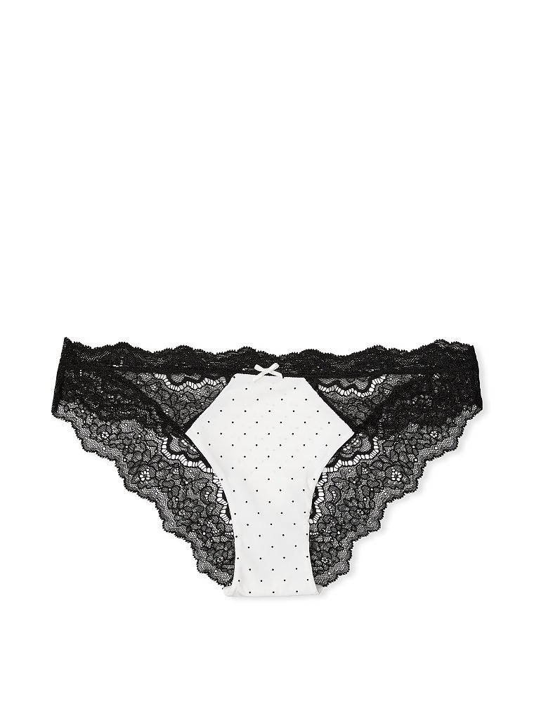 Lace Trim Cheekini Panty image number null