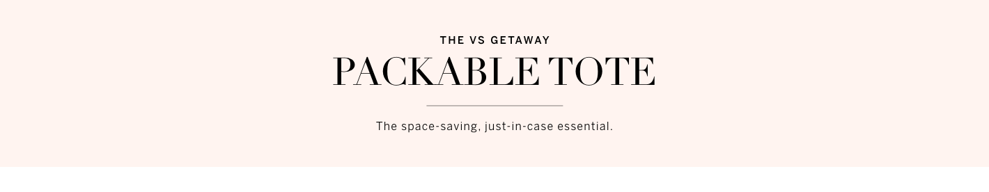 vs getaway travel tote